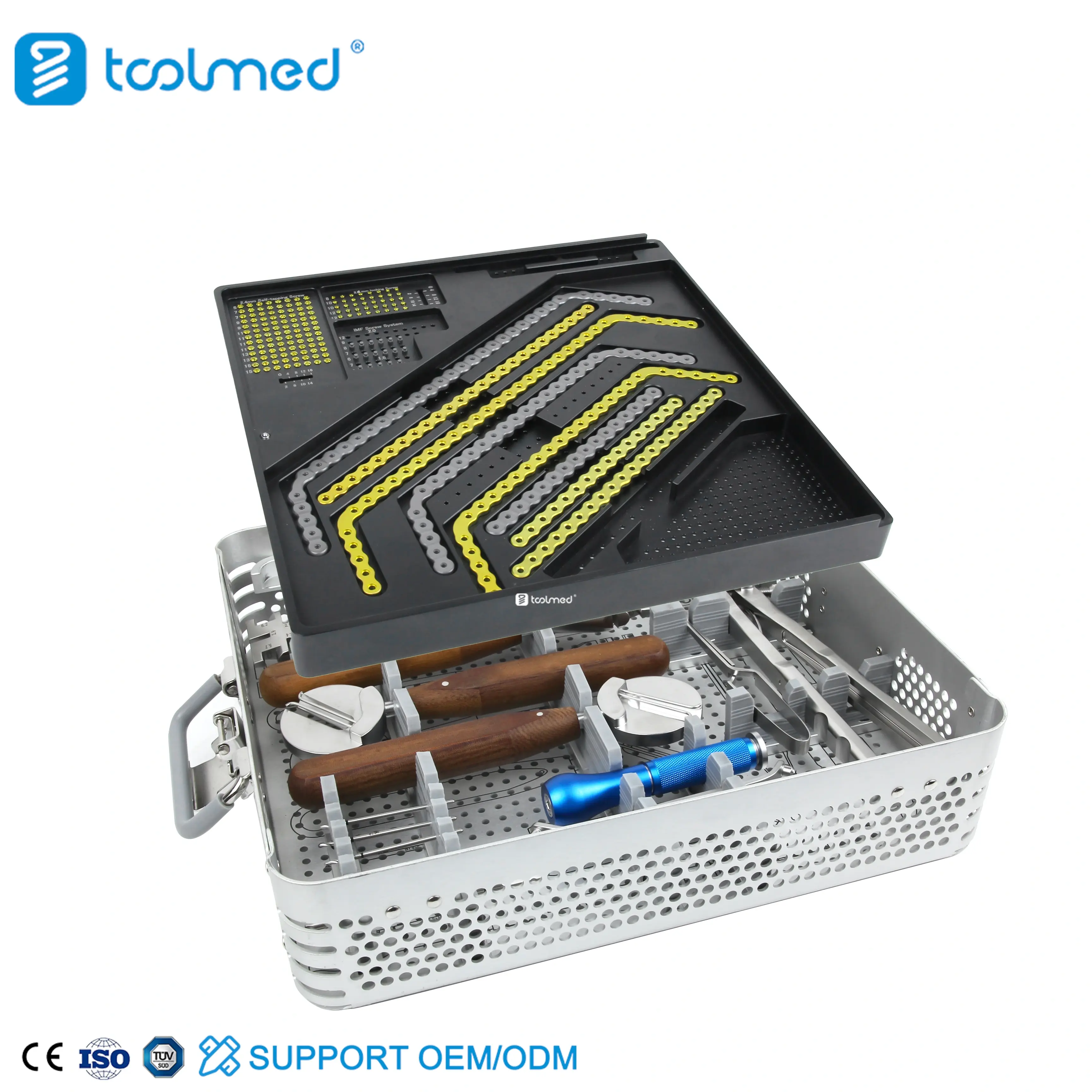 2.4 Maxillofacial Plate Instrument Set